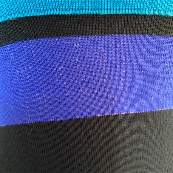 Multi Tone Knit Ribbed Dress Size XS - Picture 5 of 16